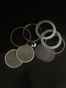 9-Piece Metal Mesh Filter Set