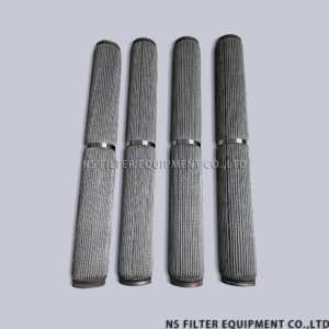 Corrugated Folded Metal Filter Sleeve