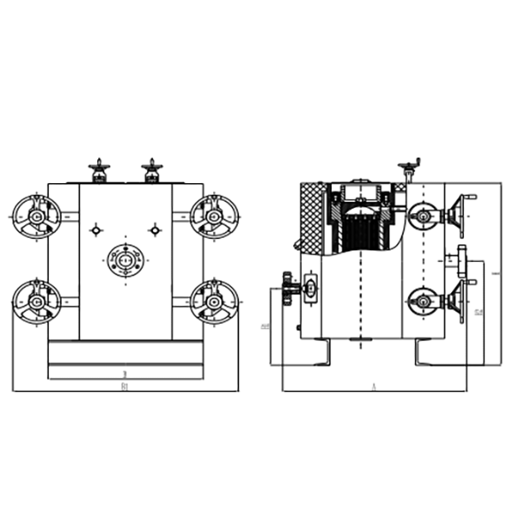 Large Filtration Area · High Precision · Heat‑Resistant · Reusable Vertical Melt Filter(Continual Change-over)-CPF-PF2T-B Series - Image 2